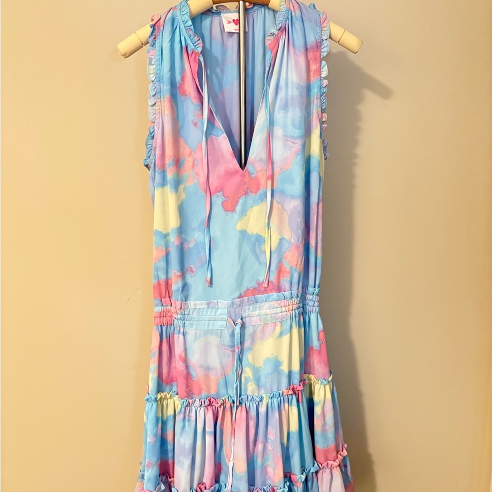 Buddy Love Pastel Tie-Dye Dress